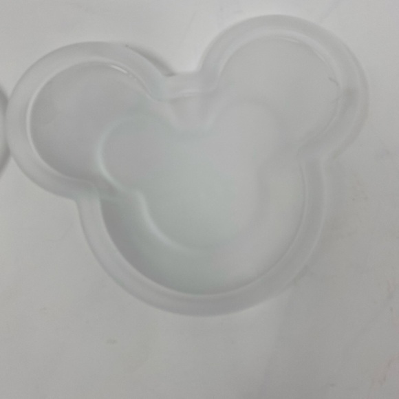 Set of 2 Disney Mickey Shaped Coasters/Trinket Trays - Picture 5 of 8